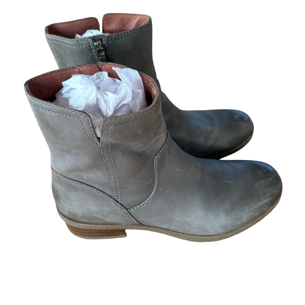 Dansko Bethanie Waterproof Leather Grey Boots size 9.5 - Picture 2 of 9